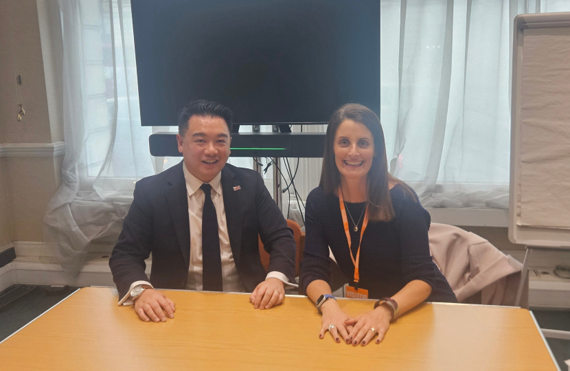 Local MP Alan Mak pledges his continued support for Havant parkrun