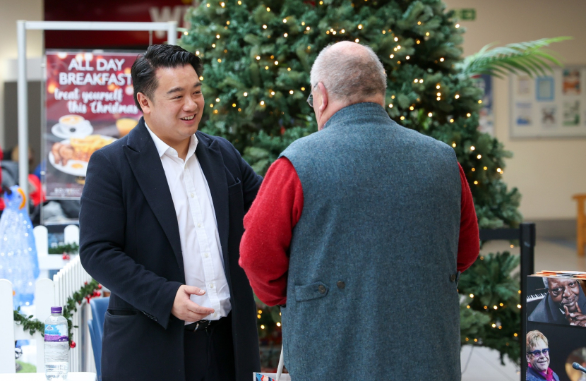 Local MP Alan Mak holds his last resident advice surgery of 2024