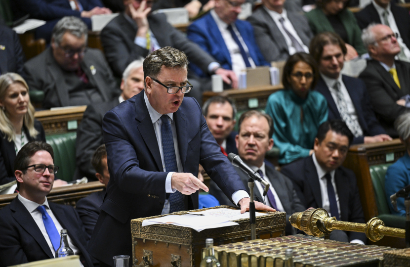 Local MP Alan Mak condemns Labour Chancellor's Spring Statement as more bad news for Havant Constituency and the country