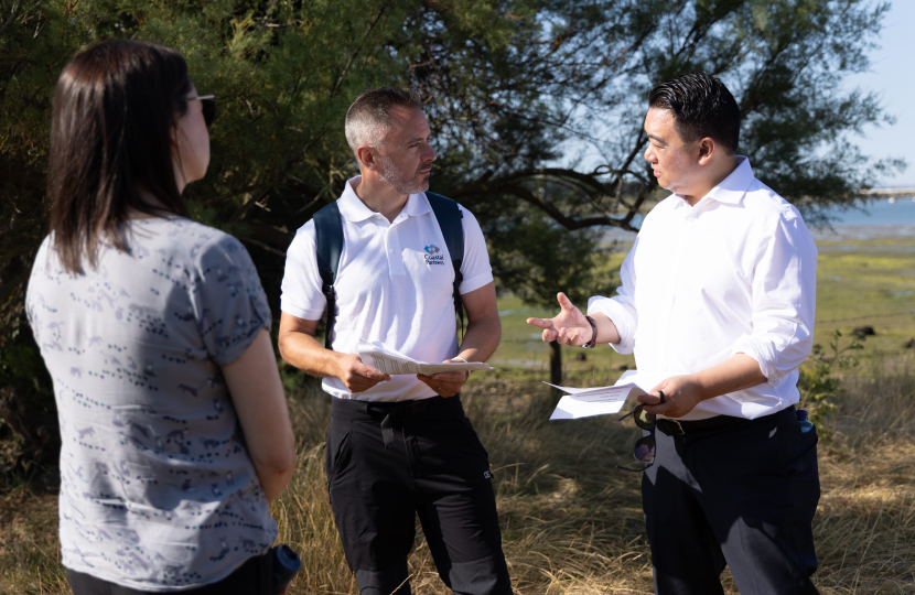 Local MP Alan Mak welcomes £500,000 funding for habitat creation schemes in Warblington and Hayling Island