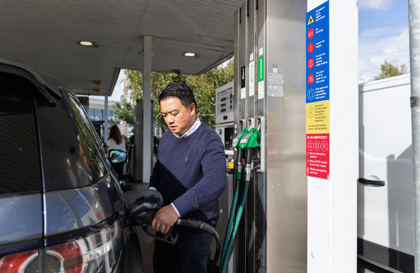 Local MP Alan Mak calls on Labour Government to axe fuel tax increase