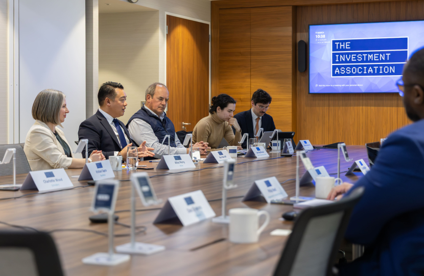 Local MP Alan Mak meets FinTech leaders and asset managers to discuss economic growth