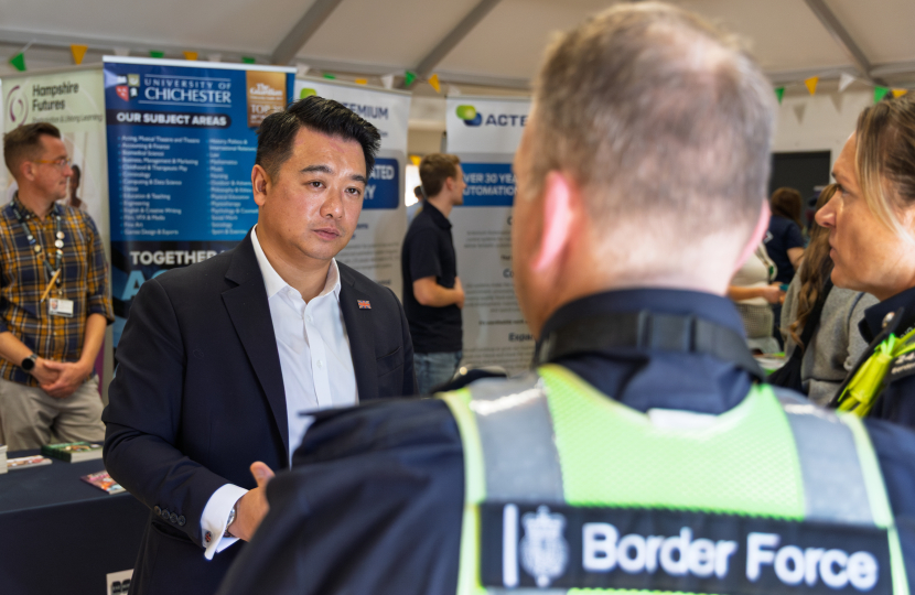 Local MP Alan Mak votes for Britain to leave the European Convention on Human Rights