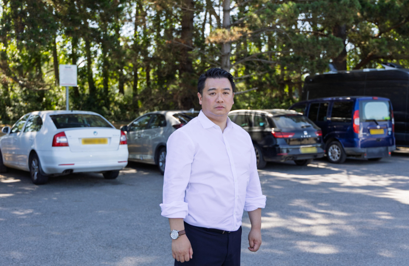 Local MP Alan Mak condemns Labour-controlled Havant Borough Council’s new car parking charges as a 'cash grab' from residents