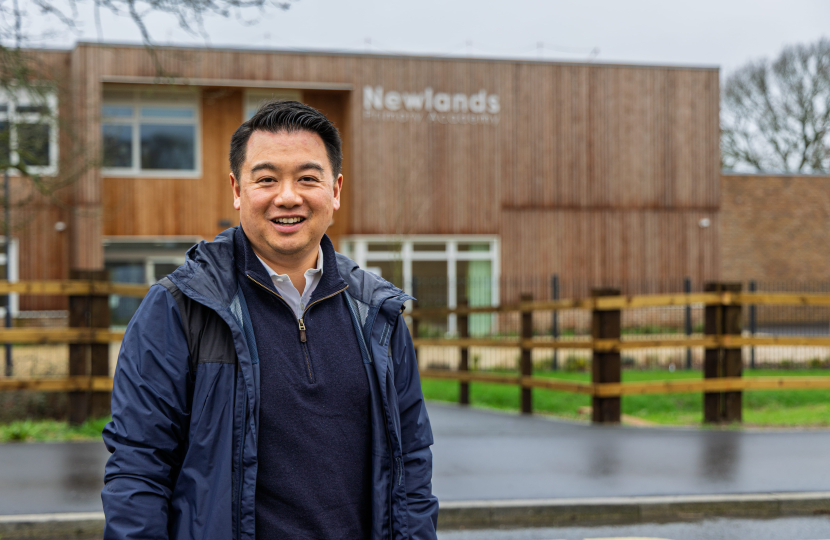 Local MP Alan Mak attends official opening of Newlands Primary Academy