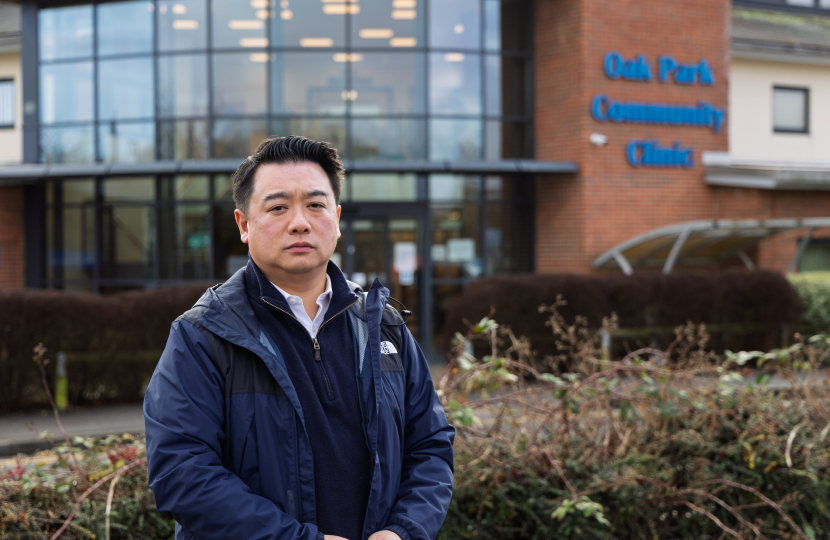 Local MP Alan Mak secures partial restoration of diagnostic services at Oak Park Community Clinic in Havant