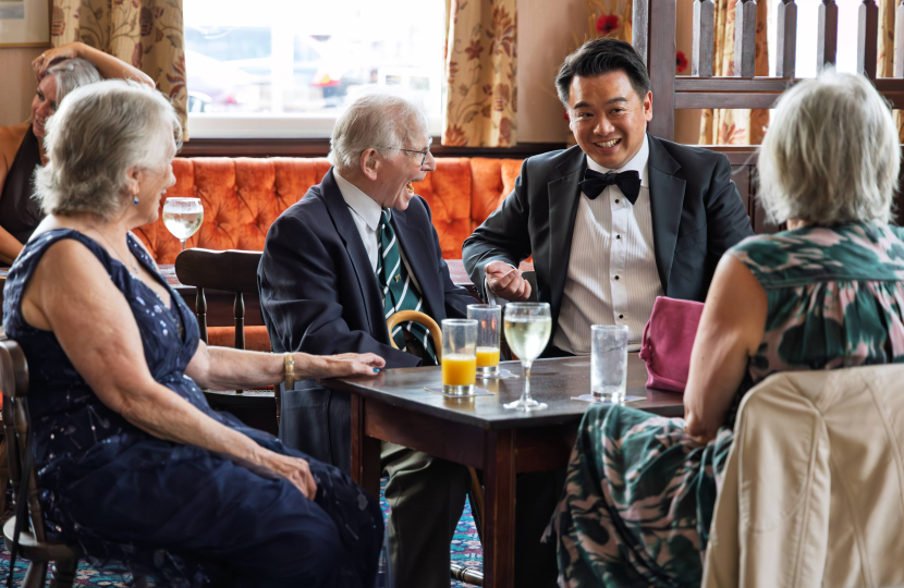 Local MP Alan Mak leads tributes at Havant Royal British Legion dinner to mark VE Day and VJ Day 80