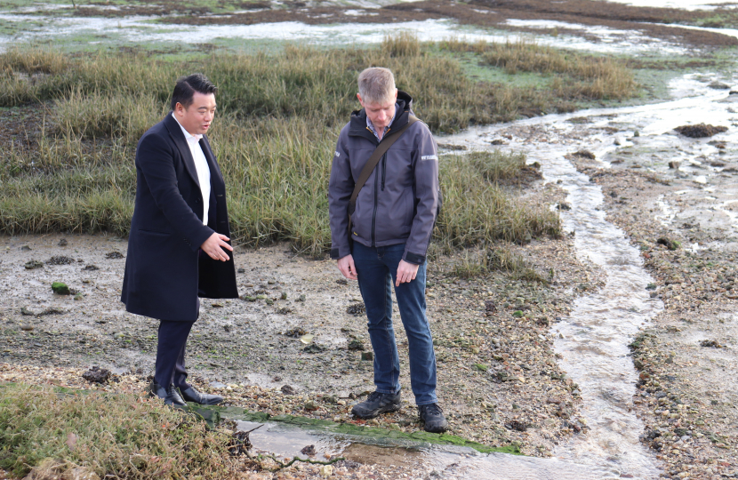 Local MP Alan Mak secures Natural England support for appropriate works at Langstone Mill Pond and surrounding area