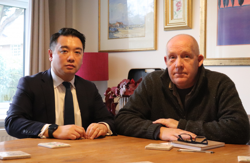 Local MP Alan Mak campaigns for Emsworth residents affected by Post Office Horizon scandal