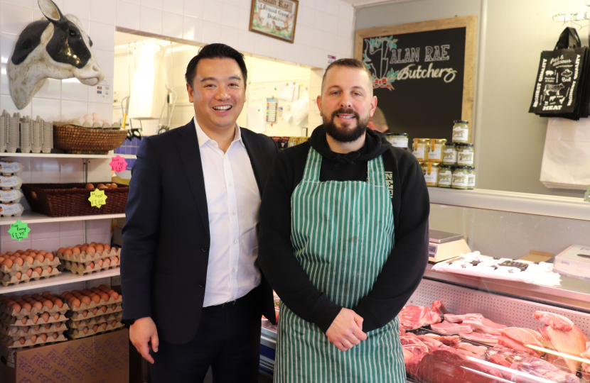 Local MP Alan Mak calls on residents to support local small businesses on Small Business Saturday