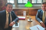 Photo: Alan Mak MP has met the Secretary of State for Housing, Communities and Local Government to set out his views 