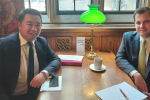 Photo: Alan Mak MP has met the Secretary of State for Housing, Communities and Local Government to set out his views 