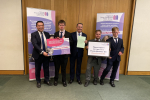Local MP Alan Mak met Dr Liam Fox MP in Parliament to lend his support to the new Down Syndrome Bill