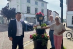 Local MP Alan Mak donated £250 to the Emsworth in Bloom local community project