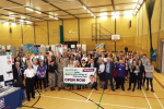Alan Mak MP hosted the 2020 Jobs, Apprenticeships and Careers Fair at the Havant Leisure Centre in February last year 