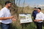 Local MP Alan Mak is working hard to protect Langstone Mill Pond and the footpath