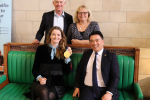 Local MP Alan Mak welcomed Eilidh McIntyre MBE and her family to Parliament to congratulate her and discuss sports funding.