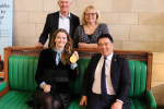 Local MP Alan Mak welcomed Eilidh McIntyre MBE and her family to Parliament to congratulate her and discuss sports funding.