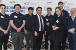 Local MP Alan Mak meets local apprentices during National Apprenticeship Week