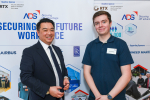 Local MP Alan Mak meets Havant Constituency apprentice during National Apprenticeship Week