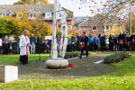 Local MP Alan Mak takes part in 2025 Armistice Day Act of Remembrance in Emsworth