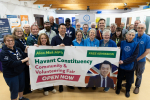 Local MP Alan Mak hosts his 11th annual Havant Constituency Community & Volunteering Fair in Stakes