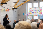 Local MP Alan Mak speaks at official re-opening of fire-hit Assembly Room in Emsworth
