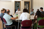 Local MP Alan Mak meets local church leaders and thanks them for their work in the community 