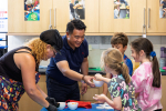 Local MP Alan Mak visits summer holiday clubs across the Havant Constituency and welcomes extended funding