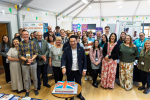 Local MP Alan Mak leads celebrations at his 10th annual Havant Constituency Jobs, Apprenticeships and Careers Fair at Bedhampton Community Centre
