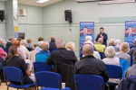 Local MP Alan Mak holds his latest Q&A public meeting in Emsworth