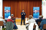 Local MP Alan Mak holds his latest Q&A public meeting in Bedhampton