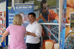 Local MP Alan Mak holds his latest residents' advice surgery at Tesco Extra in Havant