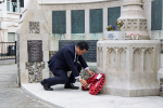 Local MP Alan Mak takes part in VE Day 80th anniversary civic service in Havant
