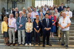 Local MP Alan Mak welcomes another group of Havant Constituency residents to Parliament