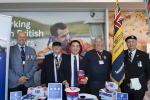 Alan Mak MP launching the Havant Poppy Appeal with the Royal British Legion