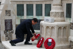 Local MP Alan Mak takes part in annual Remembrance Sunday parade and service in Havant