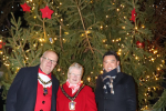 Local MP Alan Mak switches on Emsworth's Christmas Lights