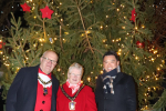 Local MP Alan Mak switches on Emsworth's Christmas Lights