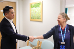 Local MP Alan Mak visits Emsworth Medical Practice to thank staff as new surgery building marks 3rd anniversary in 2024