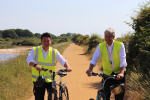 Local MP Alan Mak welcomes start of Hayling Billy Trail upgrade work 