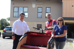 Local MP Alan Mak supports Cycling Without Age tricycle scheme for Hayling Island residents