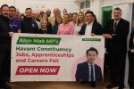 Local MP Alan Mak hosts successful 8th annual Havant Constituency Jobs, Apprenticeships and Careers Fair at Leigh Park Community Centre