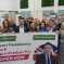 Alan Mak with exhibitors at his 11th annual Jobs and Apprenticeships Fair