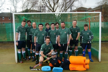 Photo – Alan Mak MP makes his debut for Havant Hockey Club versus Poole