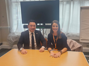 Local MP Alan Mak pledges his continued support for Havant parkrun