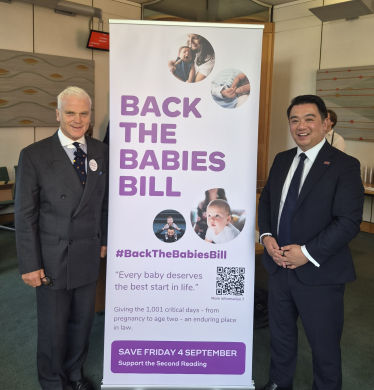 Local MP Alan Mak backs proposed new law to gives babies the best start in life