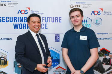 Local MP Alan Mak meets Havant Constituency apprentice during National Apprenticeship Week