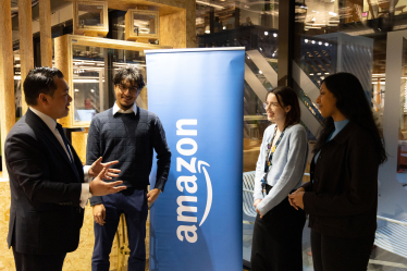 Local MP Alan Mak meets Amazon apprentices for National Apprenticeship Week