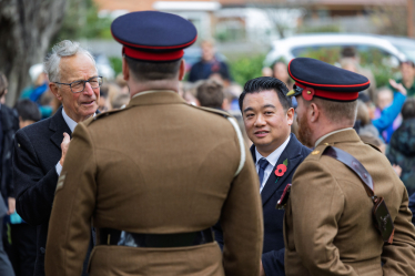 Local MP Alan Mak congratulates Emsworth resident Lord Richards on Field Marshal appointment